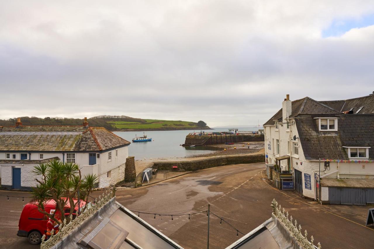 The Rising Sun Hotel Saint Mawes Bagian luar foto