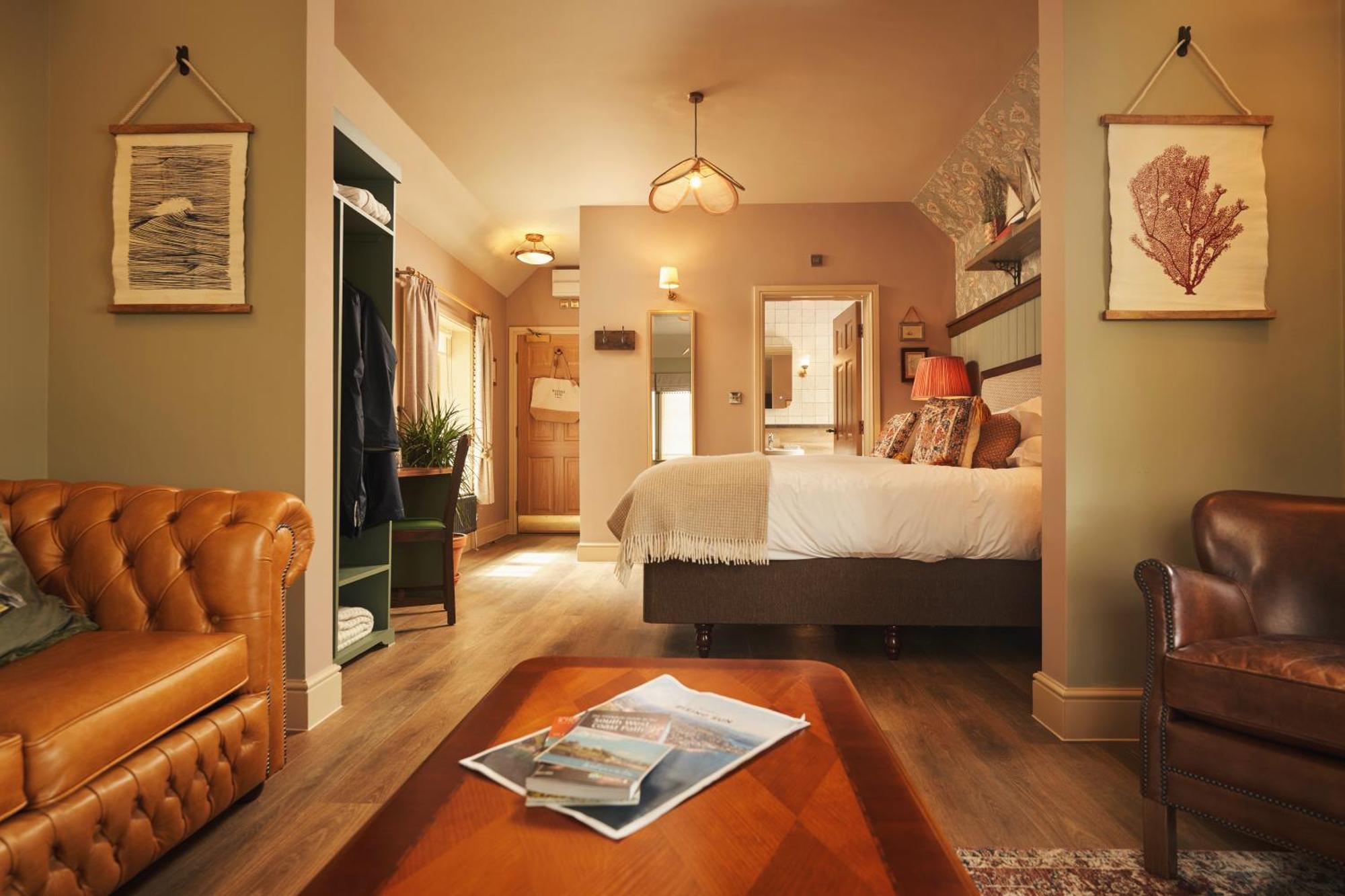 The Rising Sun Hotel Saint Mawes Bagian luar foto