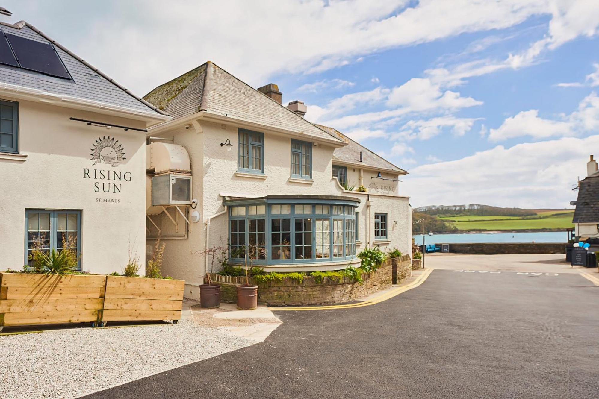 The Rising Sun Hotel Saint Mawes Bagian luar foto