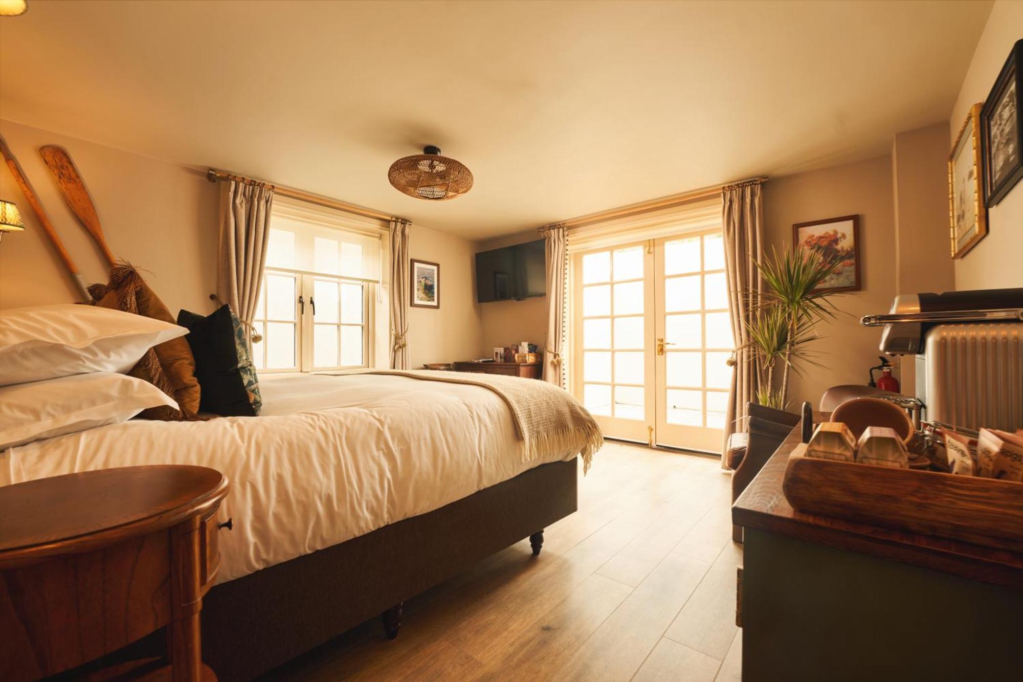 The Rising Sun Hotel Saint Mawes Bagian luar foto